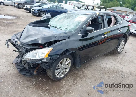 2015 Nissan Sentra Sl из США, поврежденный, VIN 3N1AB7AP3FY223346